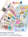 Bộ Bài Sakura Clear Cards Mới 55 Lá