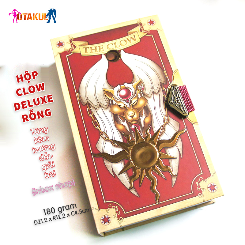 Hộp Rỗng Để Đựng Thẻ Bài Clow Deluxe