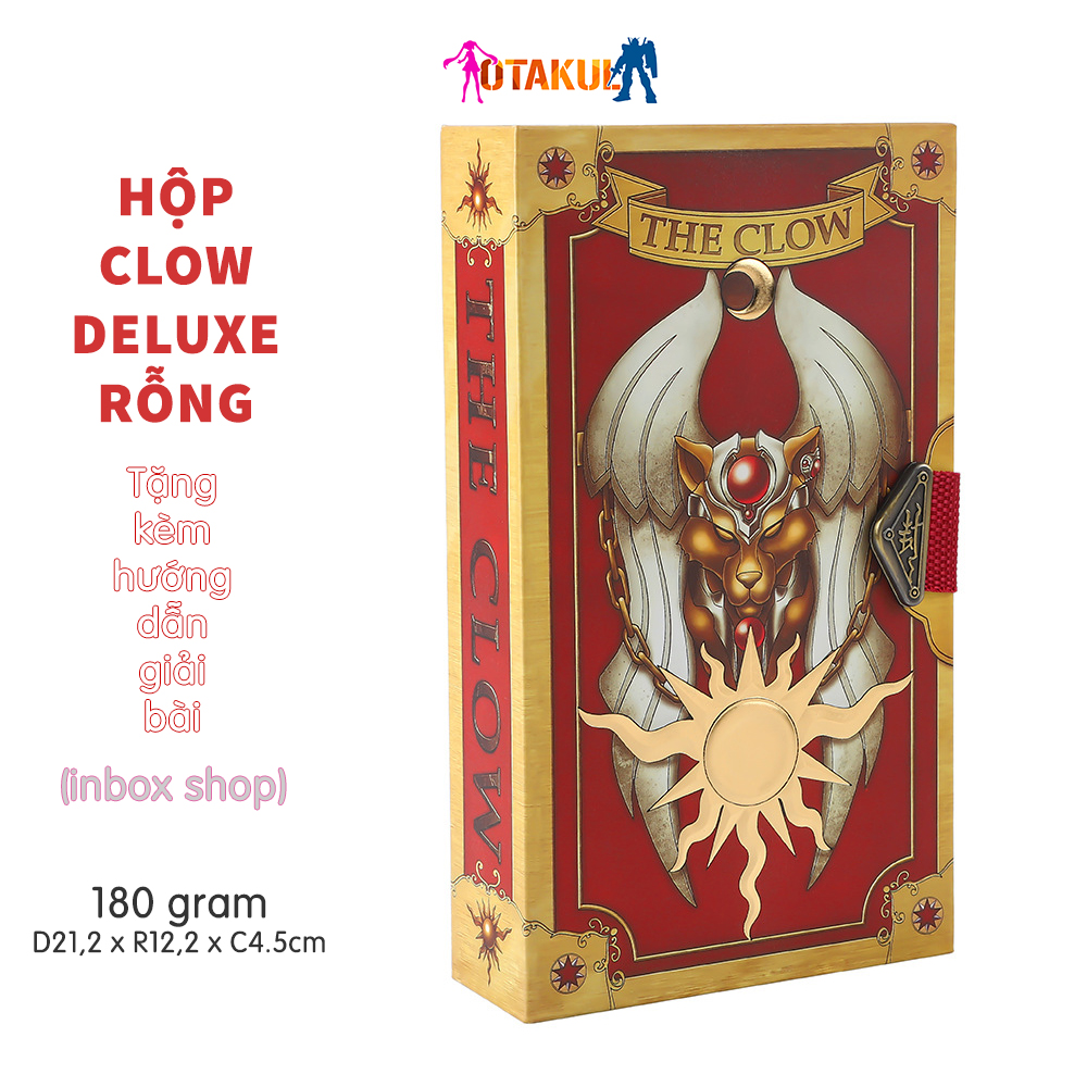 Hộp Rỗng Để Đựng Thẻ Bài Clow Deluxe