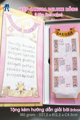 Hộp Rỗng Để Đựng Thẻ Bài Sakura Deluxe
