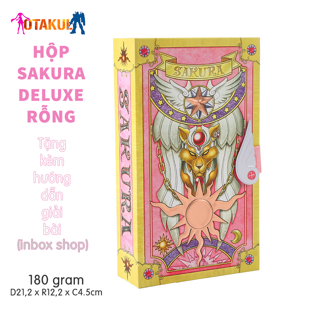 Hộp Rỗng Để Đựng Thẻ Bài Sakura Deluxe
