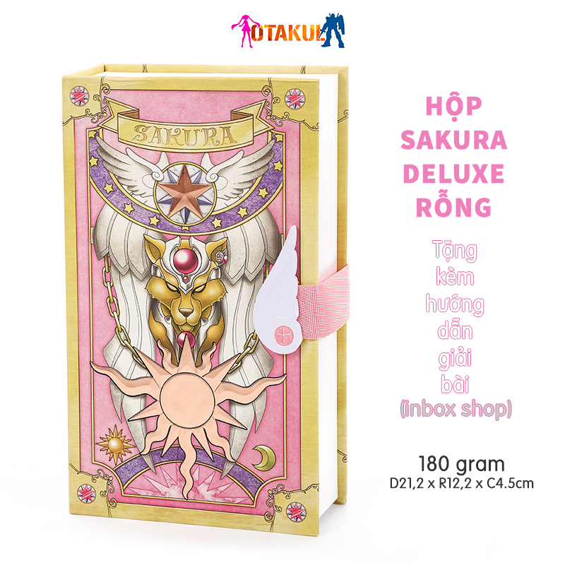 Hộp Rỗng Để Đựng Thẻ Bài Sakura Deluxe