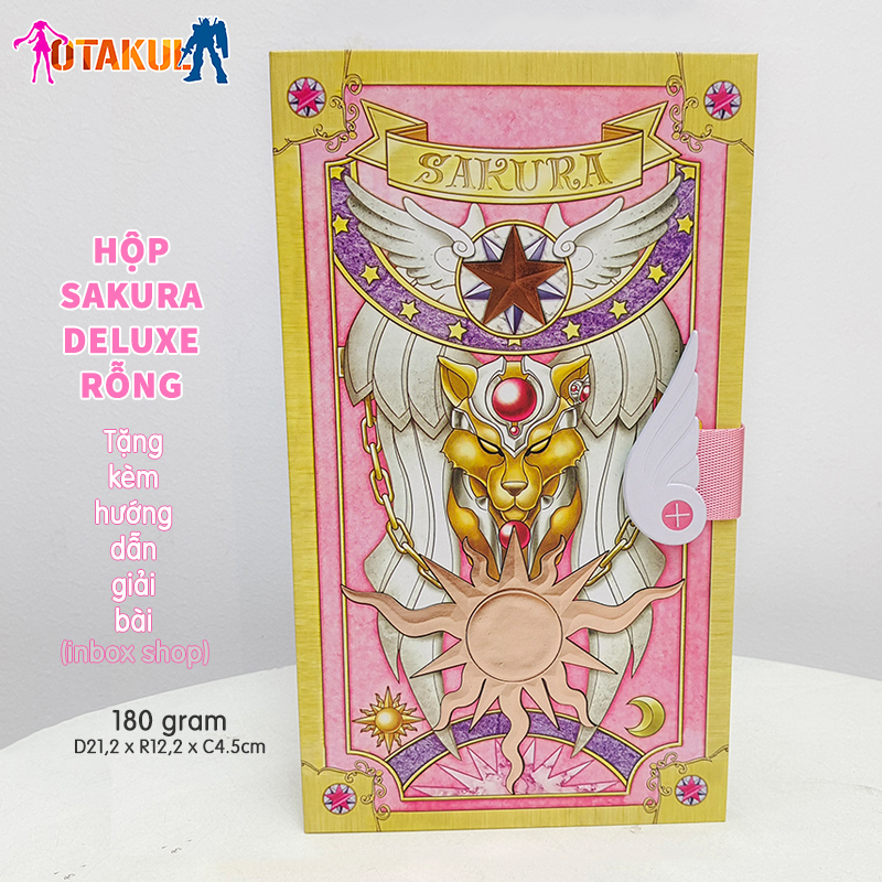 Hộp Rỗng Để Đựng Thẻ Bài Sakura Deluxe