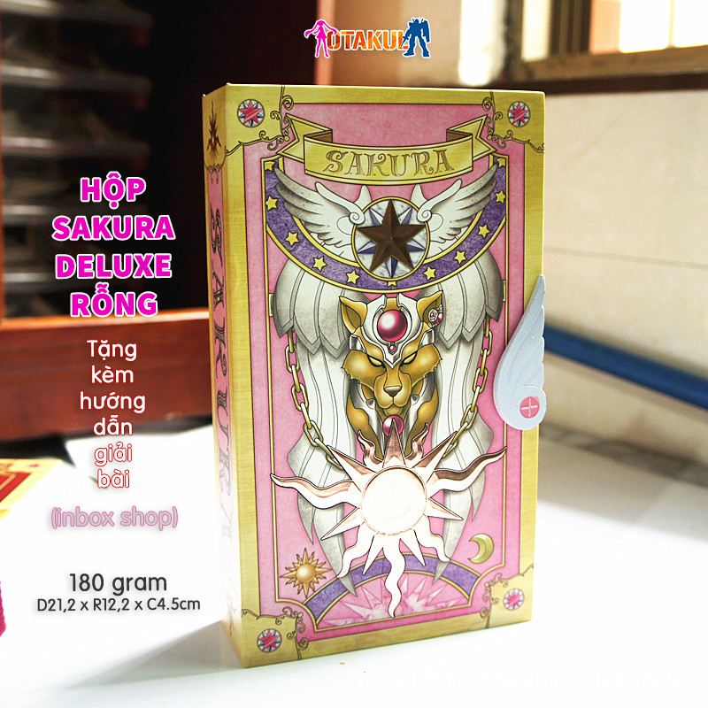 Hộp Rỗng Để Đựng Thẻ Bài Sakura Deluxe