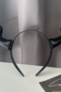 Cài Tóc Sừng Maleficent Nhỏ - Màu Đen