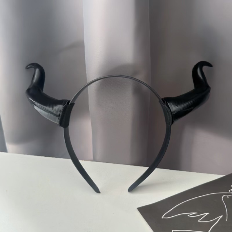 Cài Tóc Sừng Maleficent Nhỏ - Màu Đen
