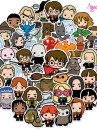 Hình Dán Harry Potter Dễ Thương - Set 10 Tấm Lộn Xộn