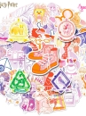 Hình Dán Harry Potter Dễ Thương - Set 10 Tấm Lộn Xộn