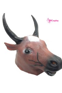 Mặt Nạ Ngựa Silicon - Đầu Trâu - Mặt Trâu