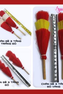 Chân Đế Chim Trĩ 3 TẦNG - ĐỎ