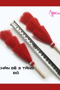 Chân Đế Chim Trĩ 3 TẦNG - ĐỎ