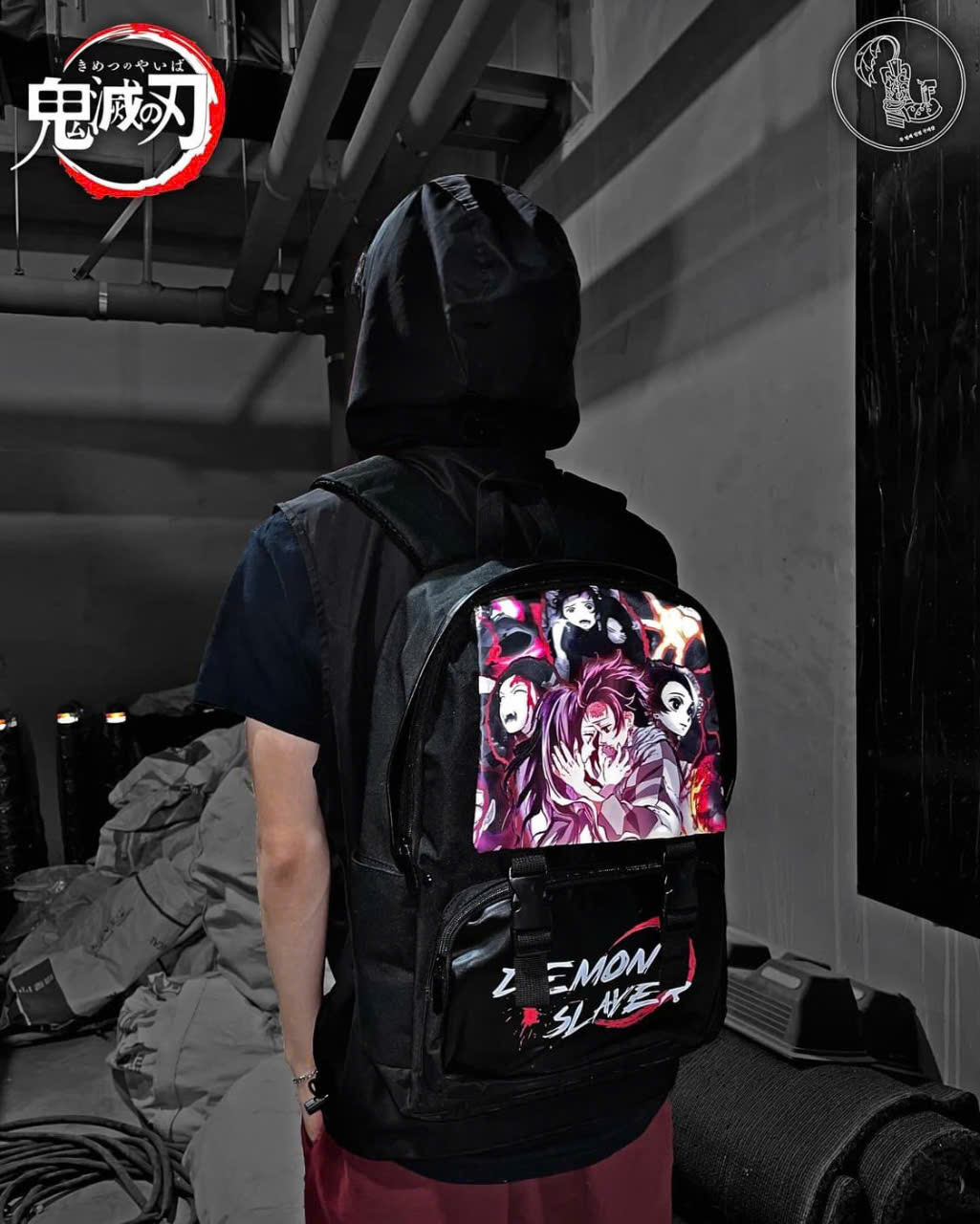 Balo Đi Học Hình Anime Kimetsu No Yaiba - Demon Slayer