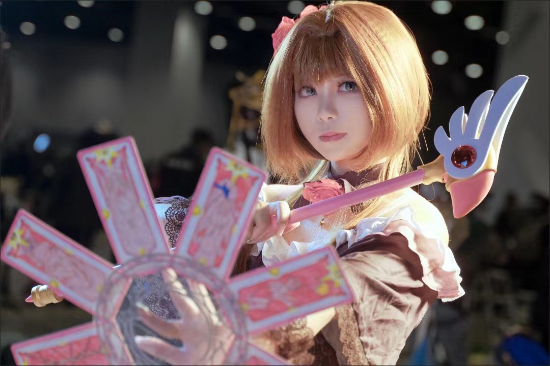 Đĩa Xoay Bài Sakura Cao Cấp - Công Cụ Dùng Để Cosplay Nhân Vật Sakura