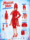 Trang Phục Mascot Con Mực Sốt Thái