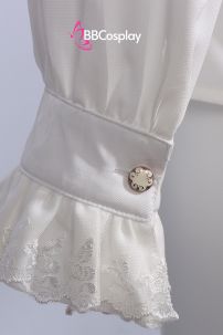 Áo Sơ Mi Châu Âu Nhúm Bèo Cổ Lớn - Áo Châu Âu