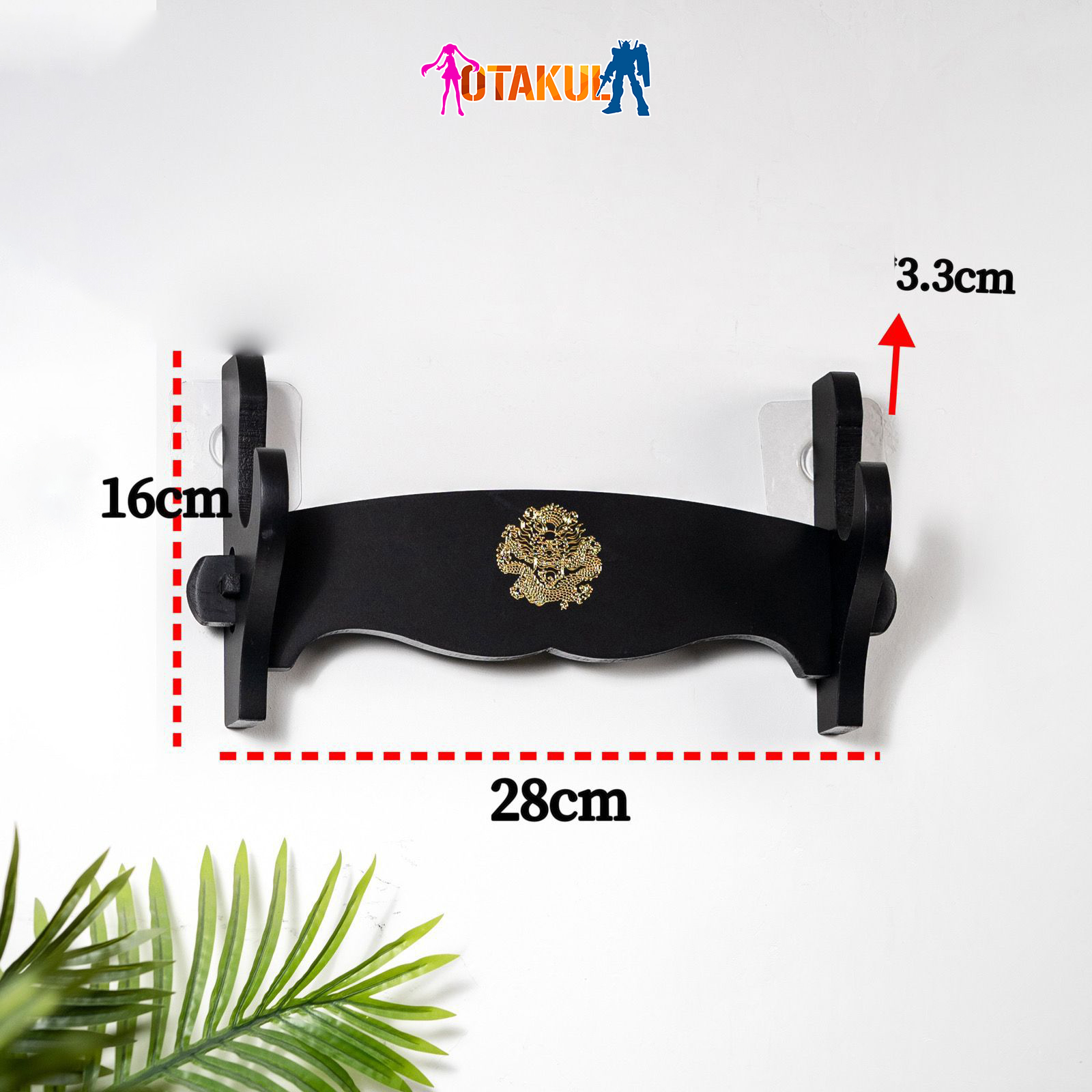 Giá Để Kiếm Treo Tường Hình Rồng - Loại Nhỏ