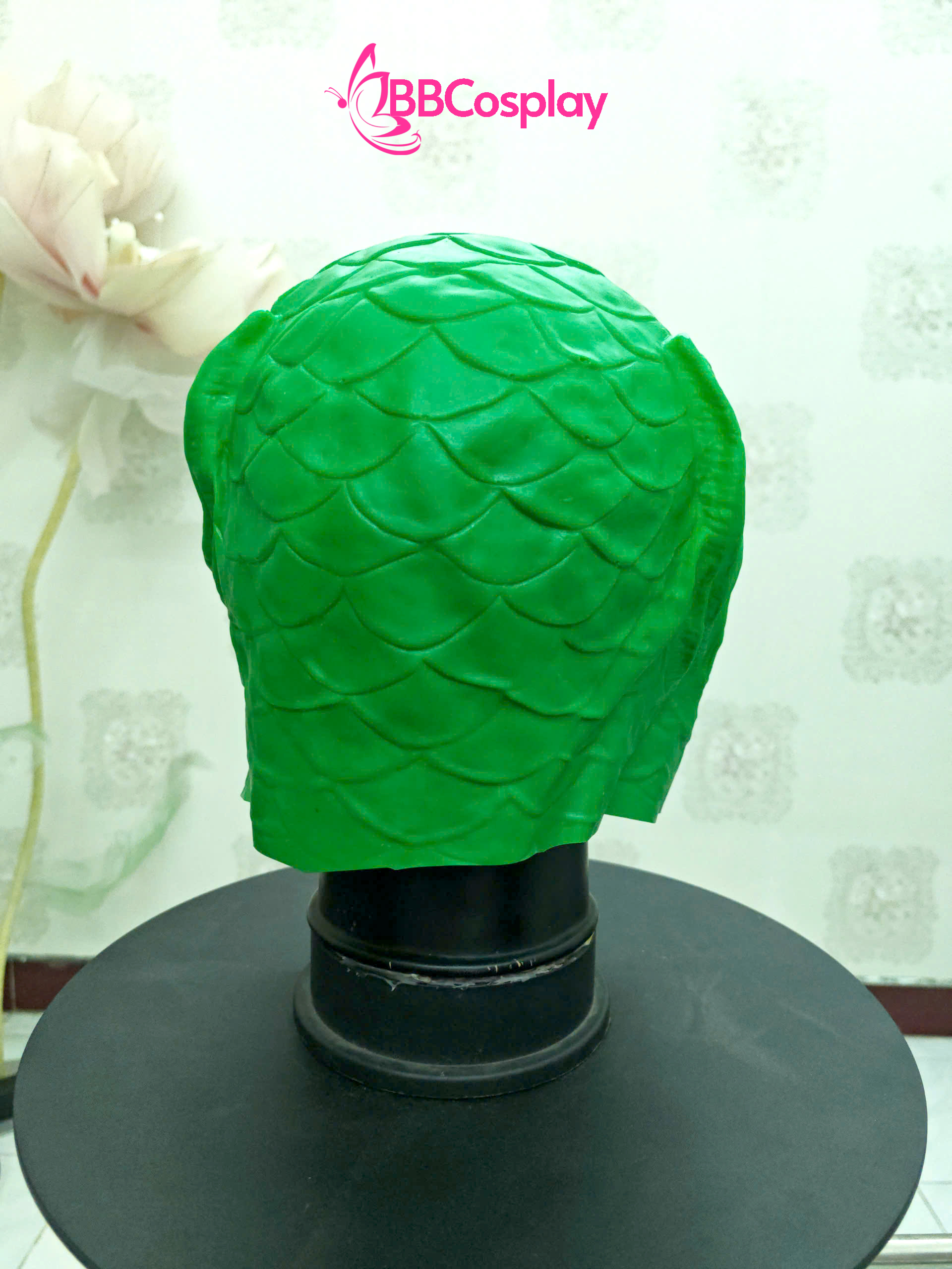 Mặt Nạ Cá Silicon - Mặt Nạ Cá Xanh Môi Vàng