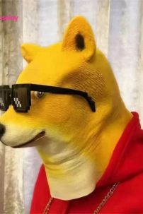 Mặt Nạ Con Chó Silicon - Mặt Nạ Cậu Vàng