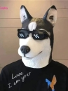 Mặt Nạ Con Chó Silicon - Mặt Nạ Husky