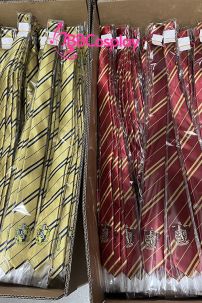 Cà Vạt Trường Phù Thuỷ Hogwarts - Godric Gryffindor (Có Logo)