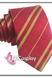 Cà Vạt Trường Phù Thuỷ Hogwarts - Godric Gryffindor (Có Logo)