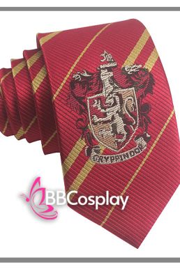 Cà Vạt Trường Phù Thuỷ Hogwarts - Godric Gryffindor (Có Logo)