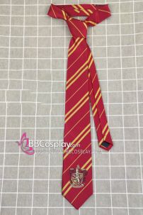 Cà Vạt Trường Phù Thuỷ Hogwarts - Godric Gryffindor (Không Logo)