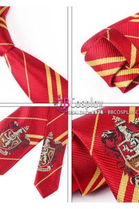 Cà Vạt Trường Phù Thuỷ Hogwarts - Godric Gryffindor (Không Logo)