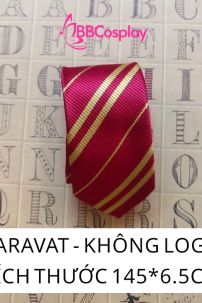Cà Vạt Trường Phù Thuỷ Hogwarts - Godric Gryffindor (Không Logo)