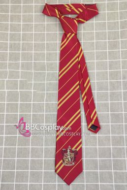 Cà Vạt Trường Phù Thuỷ Hogwarts - Godric Gryffindor (Không Logo)