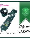 Cà Vạt Trường Phù Thuỷ Hogwarts -  Salazar Slytherin (Có Logo)
