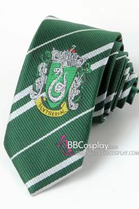 Cà Vạt Trường Phù Thuỷ Hogwarts -  Salazar Slytherin (Không Logo)