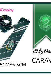 Cà Vạt Trường Phù Thuỷ Hogwarts -  Salazar Slytherin (Không Logo)