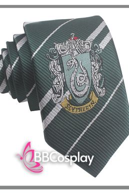 Cà Vạt Trường Phù Thuỷ Hogwarts -  Salazar Slytherin (Không Logo)