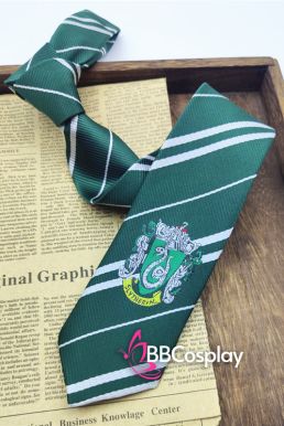 Cà Vạt Trường Phù Thuỷ Hogwarts -  Salazar Slytherin (Không Logo)