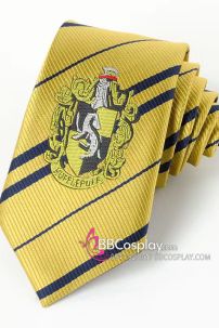 Cà Vạt Trường Phù Thuỷ Hogwarts - Helga Hufflepuff (Có Logo)