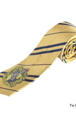 Cà Vạt Trường Phù Thuỷ Hogwarts - Helga Hufflepuff (Có Logo)