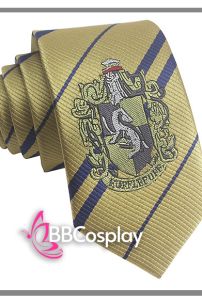 Cà Vạt Trường Phù Thuỷ Hogwarts - Helga Hufflepuff (Không Logo)