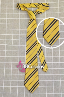 Cà Vạt Trường Phù Thuỷ Hogwarts - Helga Hufflepuff (Không Logo)