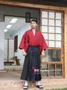 Trang Phục Samurai Áo Đỏ Quần Đen - HÀNG MAY