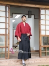 Trang Phục Samurai Áo Đỏ Quần Đen - HÀNG MAY