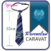 Cà Vạt Trường Phù Thuỷ Hogwarts - Rowena Ravenclaw (Có Logo)