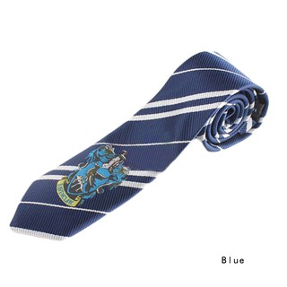 Cà Vạt Trường Phù Thuỷ Hogwarts - Rowena Ravenclaw (Có Logo)