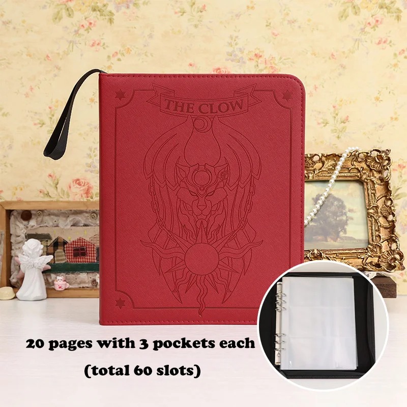 Clow Book - Bìa Đựng Bài Sakura Cao Cấp - Album Đựng Thẻ Bài Độc Quyền