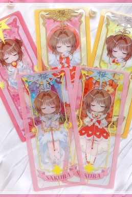 Set Thẻ Bài Sakura Trong Suốt Đủ Màu - Bộ Sưu Tập Ma Thuật Đặc Biệt