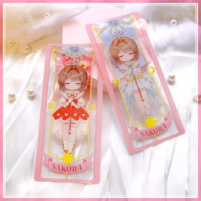 Set Thẻ Bài Sakura Trong Suốt Đủ Màu - Bộ Sưu Tập Ma Thuật Đặc Biệt
