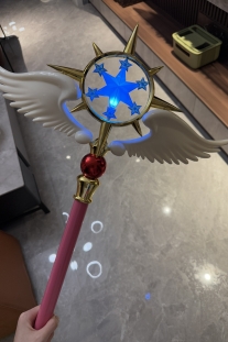 Gậy Mộng Trượng Có Đèn LED Cosplay Sakura