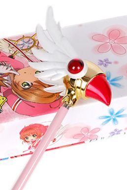 Gậy Mỏ Chim Thân Hồng Sakura - Cosplay Sakura Siêu Xịn Xò