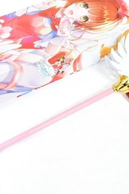 Gậy Mỏ Chim Thân Hồng Sakura - Cosplay Sakura Siêu Xịn Xò