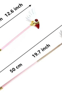 Gậy Mỏ Chim Thân Hồng Sakura - Cosplay Sakura Siêu Xịn Xò